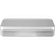ALUMINIUM BOX tom stk. sølv, 18 x 9 x 3 cm