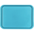 B-Lok Tray stk. brett 34 x 24,5 x 2,2 cm, uten skillevegg turkis