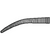 Arterieklemmer  Micro-Hartmann stk. HSE 011-09, 90 mm, bøyd