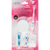 Komplett tannpleiesett Otto pack (1 tannbørste, 1 tannpussetimer med holder 2,5 min, 1 tannbørstekopp) rosa