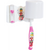 Komplett tannpleiesett tannfe-sett (1 tannbørste, 1 tannbørstetimer med holder 2,5 min, 1 tannbørstekopp) rosa