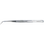 Pinsett college stk. 150 mm, rillet, kort