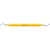 LM DuraGradeMAX kurette n. McCall stk. figur 13S/14S, gul, LM-ErgoNorm skaft