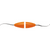 LM DuraGradeMAX Gracey stk. 11/12, mesial, premolarer/molarer, oransje, LM-ErgoSense håndtak