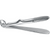 Ekstraksjonstang barn stk. 212-138, UK front, 100 mm