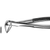 Ekstraksjonstang stk. M74, UK for røtter