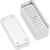 Endo MINI Box stk. Boks med lokk, 100 x 44 x 54 mm, Nr. 6
