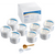 Panasil Putty økonomipakke 4 x 450 ml basepasta, 4 x 450 ml katalysatorpasta, putty