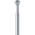 Premium diamantbor 801 2 stk gul ekstra fin, FG, fasong 001, ISO 014