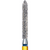 White Tiger diamanter W879 3 stk blå Standard, FG, fasong 290 Torpedo sylinderformet, 10 mm, ISO 014