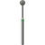 Diamant 801L 5 stk grønn grov, FG, fasong 697 lang kule, ISO 029