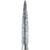Premium diamantbor 863 2 stk. gul ekstra fin, FG, fasong 250, 10 mm, ISO 016