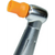 Fargede pussekopper 30 stk. oransje Lamellformete, hard gummi, Snap-On
