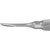 Rotløfter stk. DL372R, 150 mm, 3 mm, buet