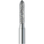 Premium diamantbor 877 2 stk rød fin, FG, fasong 288, 6 mm, ISO 014