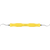 DEPPELER Gracey curette Classic stk. fasong 3/4, CN-skaft, gul