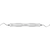 DEPPELER Gracey curette nano profil stk. med CN-skaft, grå