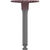 Omnipole for porselen/zirconium stk. rød medium RA, spiral, Ø 12,7 mm