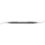 Platecurette stk. 23-383-03-07, lengde 170 mm, bredde 1,5 mm, grå