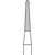 Kirurgisk benfres HM 267 2 fresere HST, fasong 210, 9 mm, ISO 016
