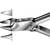 Wire and bending pliers according to Angle piece HSL 401-13, 125 mm
