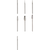DIADUR MATRO piece cross serrated, red fine, HP, figure 198, ISO 016