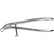 Telescopic crown pliers "Teleflex" according to Hoyer piece HSL 2372-12, 120 mm