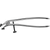 Telescopic crown pliers "Teleflex" according to Hoyer piece HSL 237-12, 120 mm