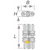 VECTOR® standard expansion screws Pack of 10 pieces VECTOR 100, (W x H x L) 6.2 x 2.8 x 12 mm, elongation 5 mm