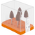 Finishing stones 743S Pack of 5 pieces brown medium, HP, figure 274, 22 mm, ISO 130