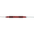 Modeling instruments Piece 1194B red, for plastic veneering material