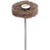 DIMO® Pack of 50 pieces unmounted, brown coarse, including 1 mandrel