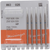 Diamonds 863 Pack of 5 pieces blue medium, HP, figure 250 flame, 10 mm, ISO 025