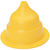 Casting funnel former Piece X 1 yellow
