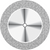 Diamond disk 356 piece red fine, HP, figure 356, 0.10 mm, ISO 190