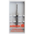 Carbide parallel milling cutter 2635 piece cross serration, black coarse, HPK 123, figure 137, 8 mm, ISO 010