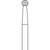 Carbide drill 1 Pack of 2 central cutting edge, HP, figure 001, ISO 025