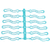 Silensor-sl connector Pack of 10 pairs 22 mm