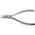 Flat point/contour bending pliers Piece with fine cross serration