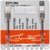 Diamonds 837 Pack of 2 black super coarse, HP, figure 110 cylinder, 6 mm, ISO 060