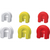 PRECI-SAGIX matrix Pack of 6 pieces (yellow, white, red), mini Ø 1.7 mm
