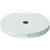 EVE UNIVERSAL Pack of 10 pieces unmounted, white coarse, figure wheel, 17 x 2.5 mm