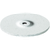 EVE UNIVERSAL Pack of 10 pieces unmounted, white coarse, figure disk, 22 x 1 mm