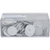 EVE UNIVERSAL Pack of 100 pieces unmounted, white coarse, figure disk, 22 x 1 mm