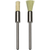 TEK-1 brush bristles Pack of 10 pieces mounted, soft, goat hair