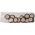 Laboratory round brushes Pack of 12 pieces with HK, 2-row, Chungking black, pointed, core: Ø 40 mm, outer: Ø 60 mm