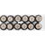 Laboratory round brushes Pack of 12 pieces with HK, 4-row, Chungking black, pointed, core: Ø 40 mm, outer: Ø 60 mm