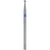 Carbide cutter 001 Blister 5 pieces cross serration, blue normal, HP, figure 001, ISO 023