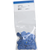 EVE UNIVERSAL blue Pack of 100 pieces unmounted, blue medium, figure lens, 22 x 4 mm