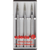 Diamonds 858 Pack of 3 standard, HP, figure 165 cone tip, 8 mm, ISO 016
